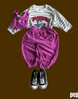 Bulldog Striped Tee