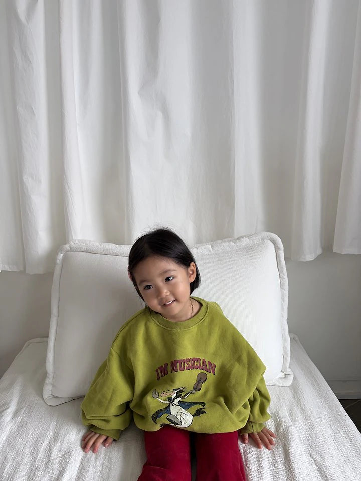 Musician Sweatshirt – koreanische Kindermode bei Little Foxx