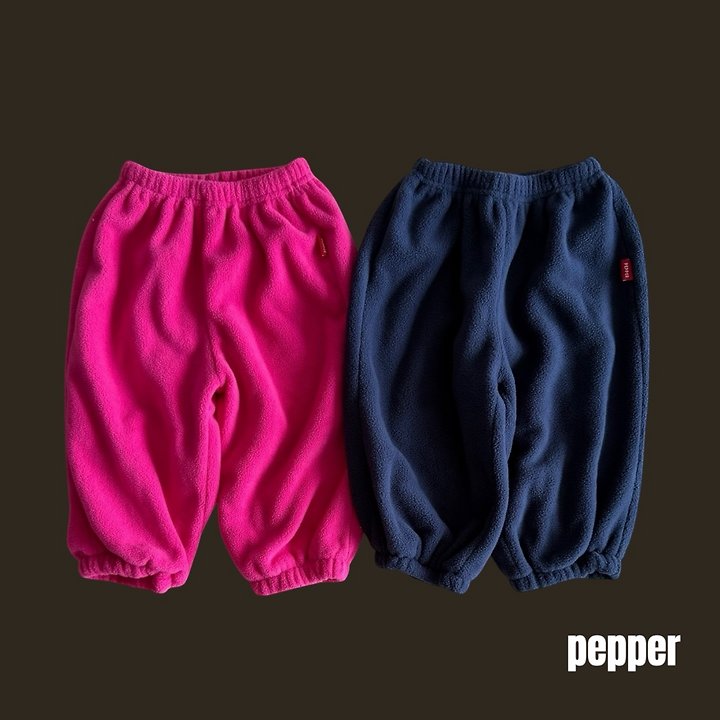Candy Fleece Jogger Pants – Jogginghose für Kinder von Pepper, Made in Korea