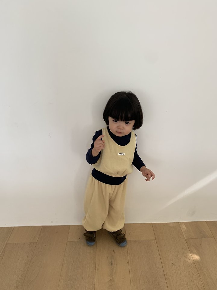 Pepper Terry Vest – Größen XS–XL
