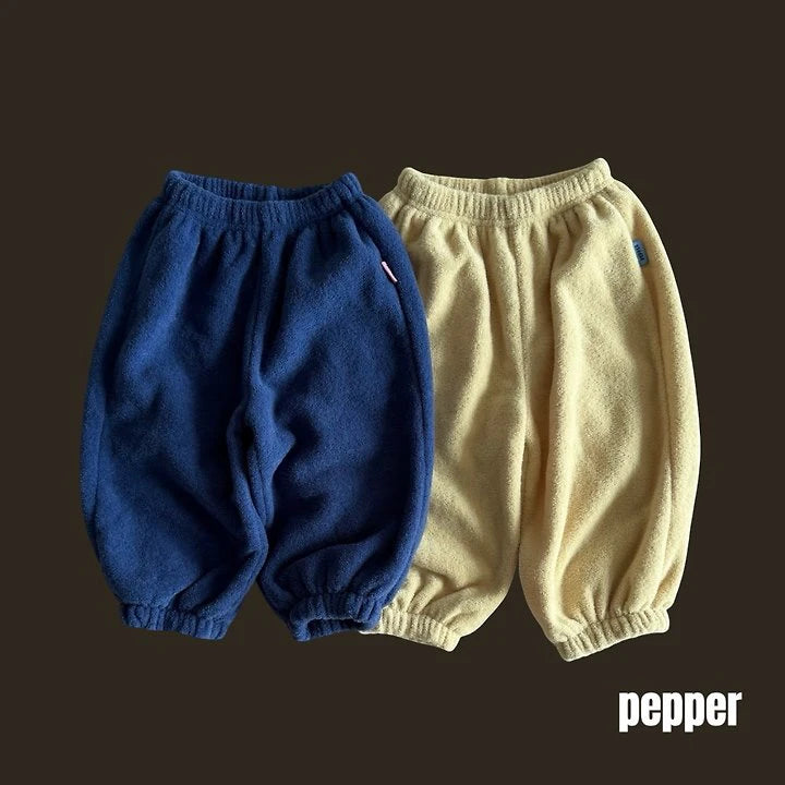 Terry Jogger Pants – Jogginghose für Kinder von Pepper, Made in Korea