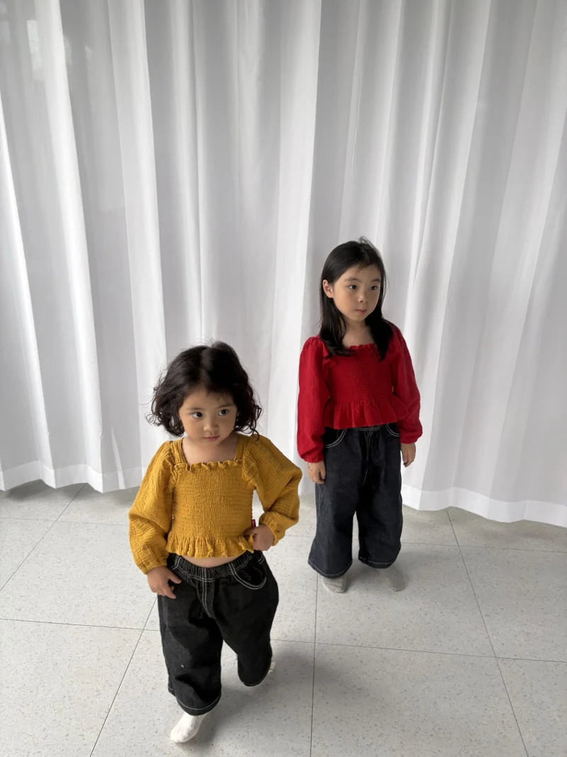 Smocked Blouse