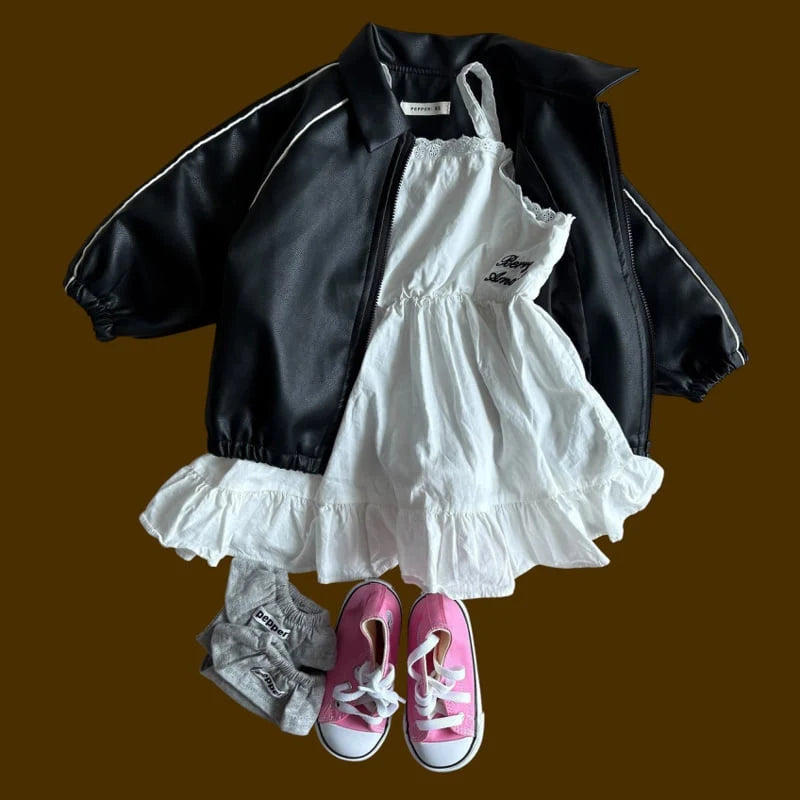 PP Faux Leather Jacket