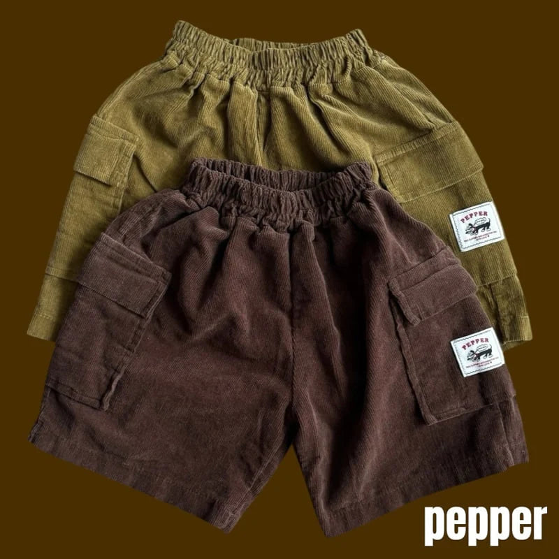 Cocoa Ball Corduroy Bermuda Shorts