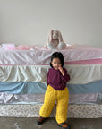 Square Padded Pants – Hose für Kinder, Made in Korea