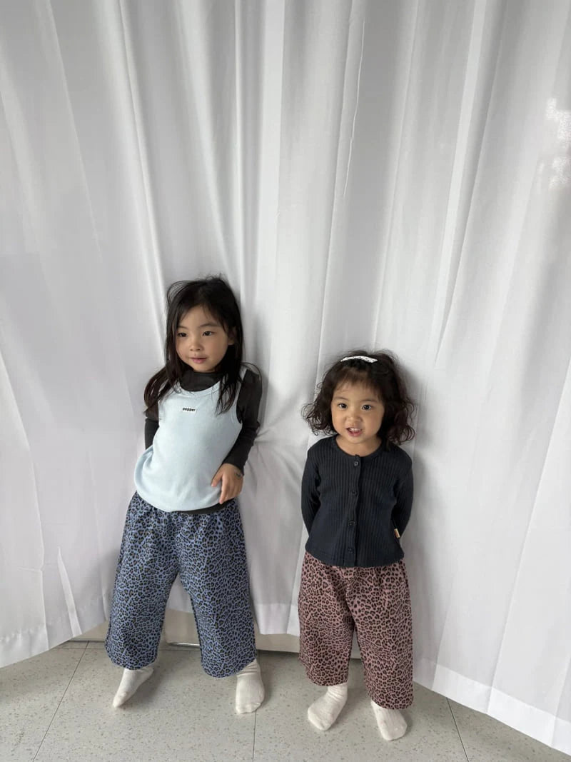 Pig Leopard Print Pants