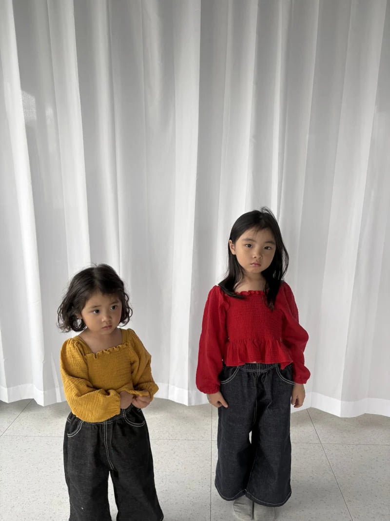 Smocked Blouse
