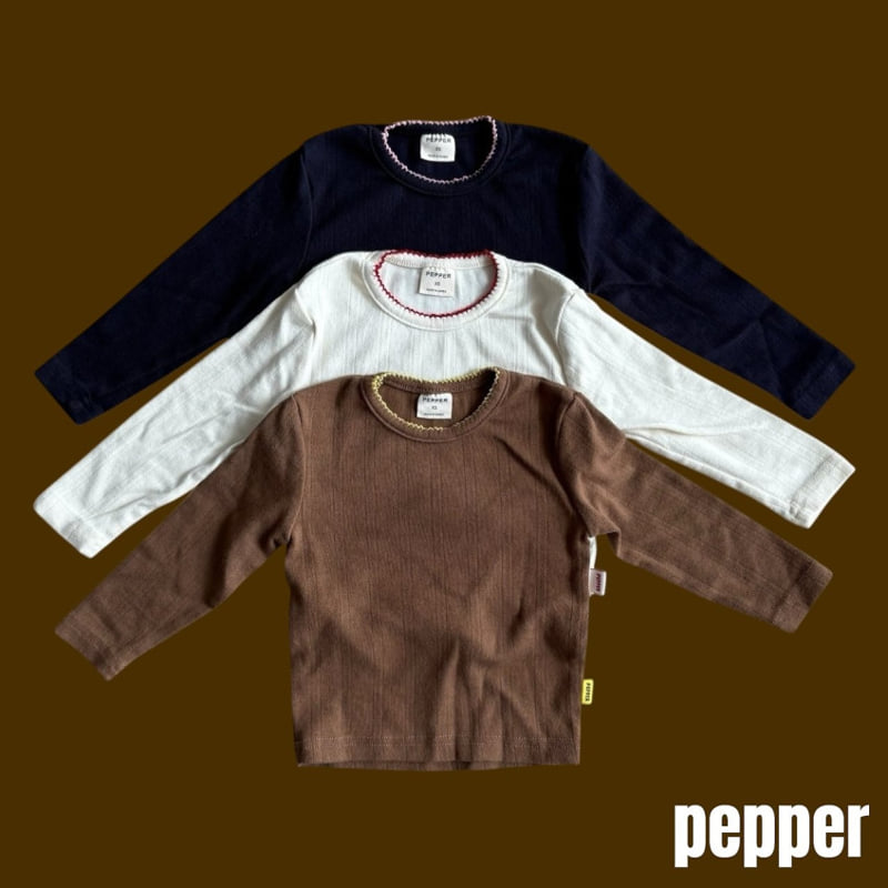 Pintuck Eyelet Tee