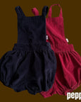 Corduroy Short Overalls
