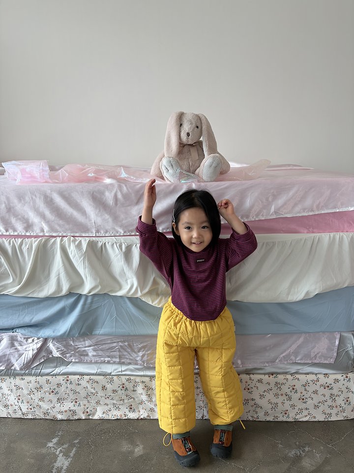 Square Padded Pants – koreanische Kindermode bei Little Foxx