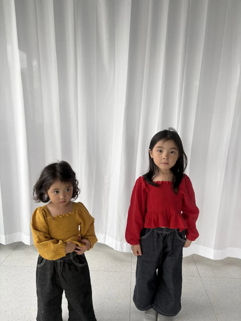 Smocked Blouse