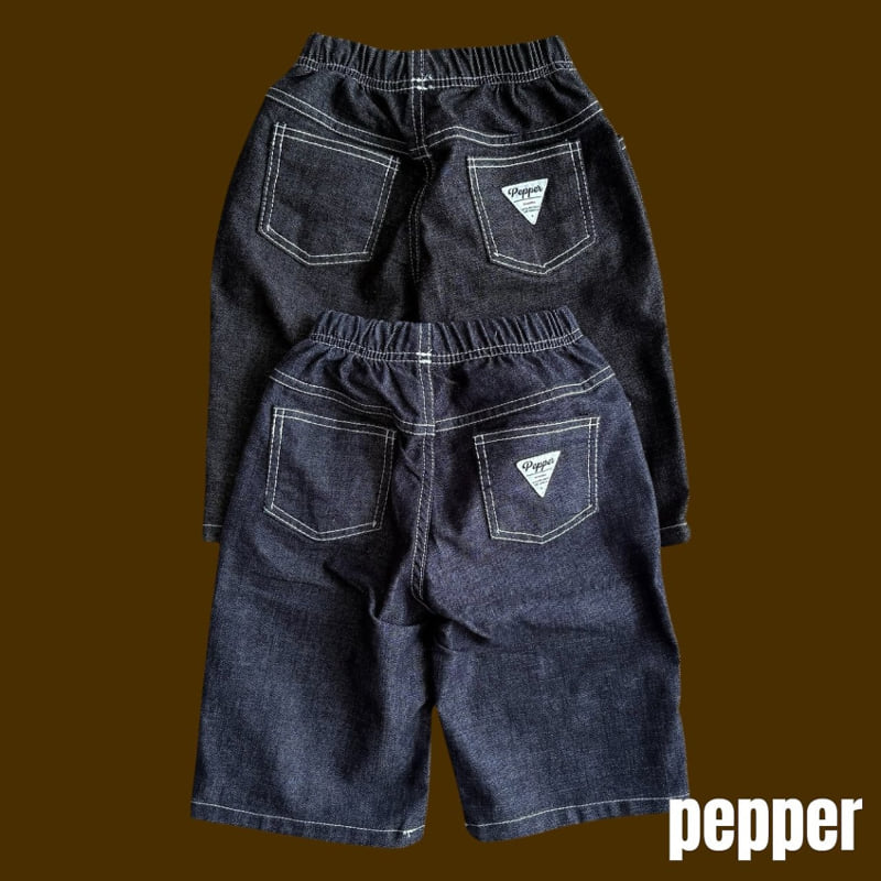 Non-Fade Denim Pants