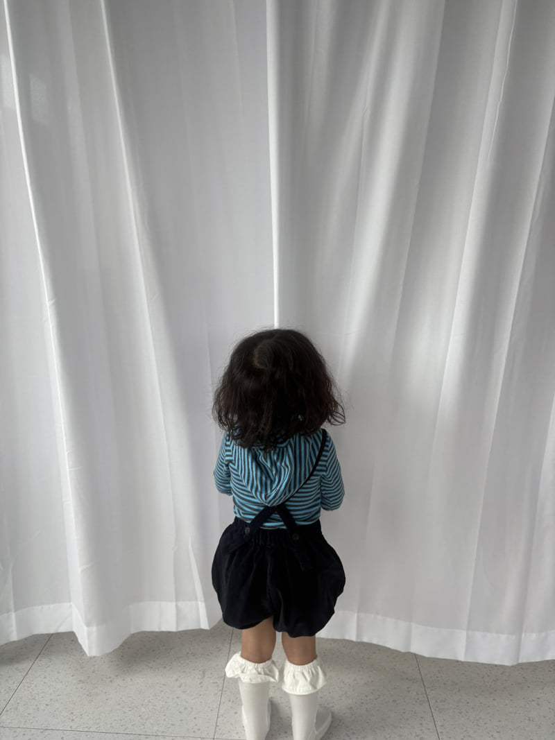 Corduroy Short Overalls
