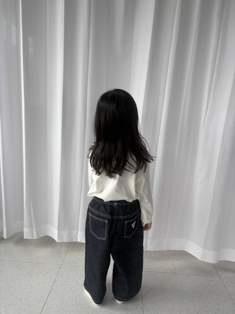 Non-Fade Denim Pants