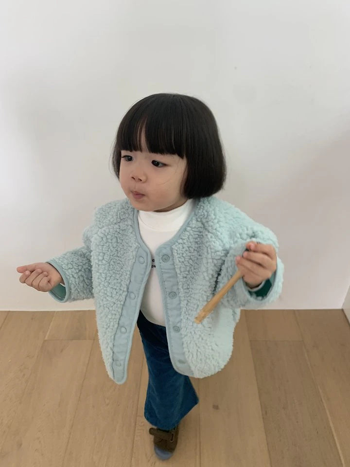 Poodle Tumble Jacket – koreanische Kindermode bei Little Foxx