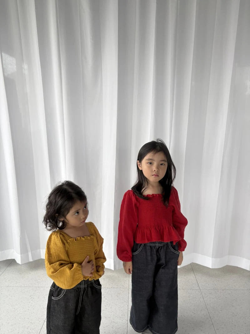 Smocked Blouse