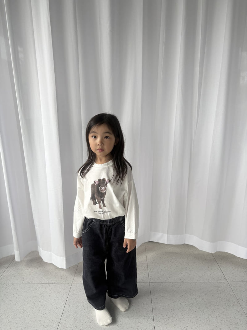 Non-Fade Denim Pants