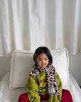 Leopard Muffler – Schal für Kinder, Made in Korea
