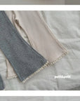 Little Foxx – Mild Rib Flare Pants