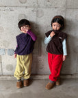 Little Foxx – Dot Fleece Vest