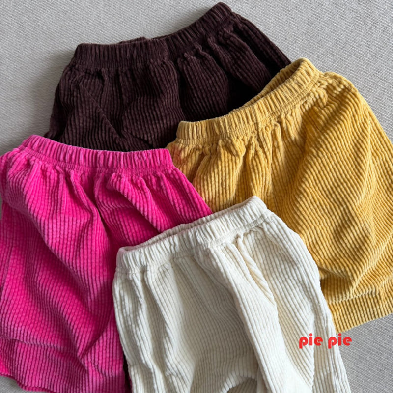 Embossed Corduroy Bermuda Shorts