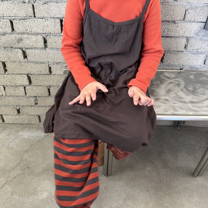 Little Foxx – Carrot Striped Jogger Pants