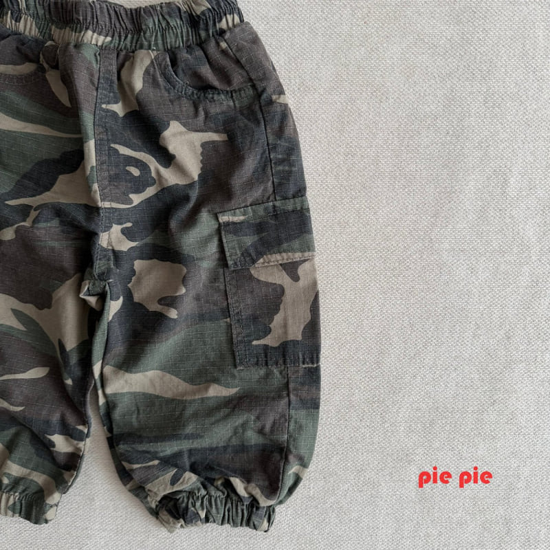 Camo Cargo Jogger Pants