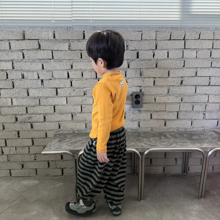 Little Foxx – Cheese Half Mock Neck Tee