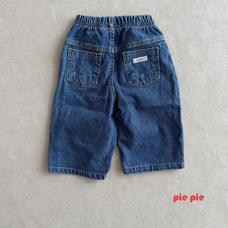 Corduroy Denim Pants