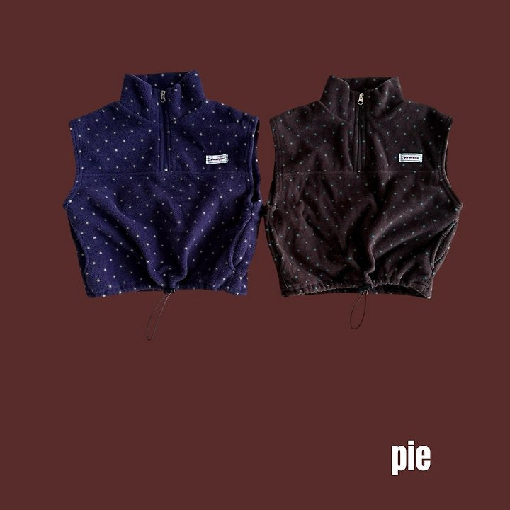 Little Foxx – Dot Fleece Vest