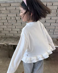 Little Foxx – Peach Frill Tee