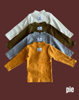 Little Foxx – Cheese Half Mock Neck Tee