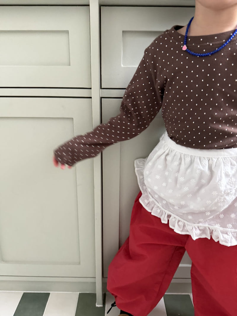 Baby’s Breath Apron