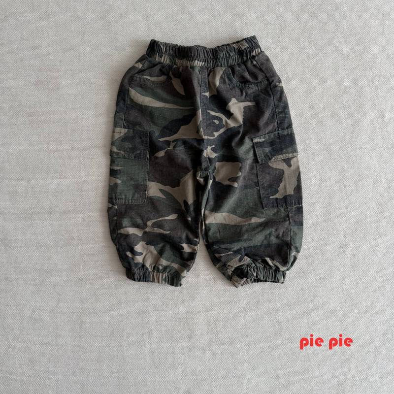 Camo Cargo Jogger Pants
