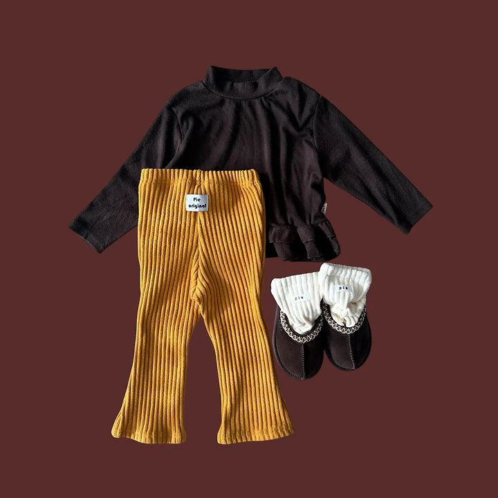 Little Foxx – Peach Frill Tee