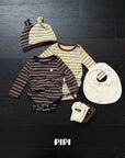 Little Foxx – Striped Romper Set