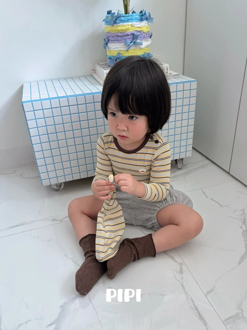 Little Foxx – Striped Romper Set
