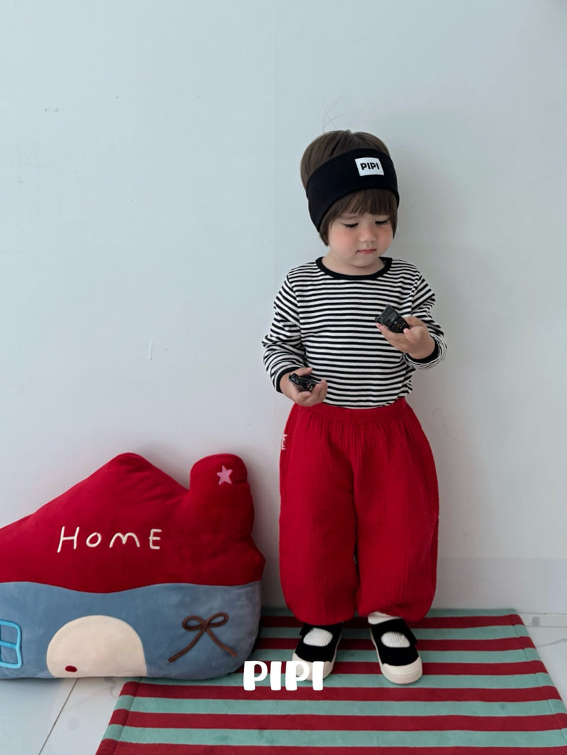 Little Foxx – Striped Binding Tee
