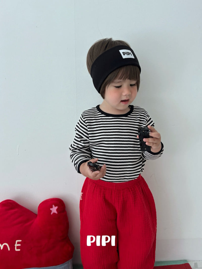 Little Foxx – Striped Binding Tee