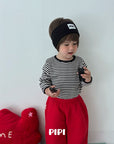 Little Foxx – Striped Binding Tee