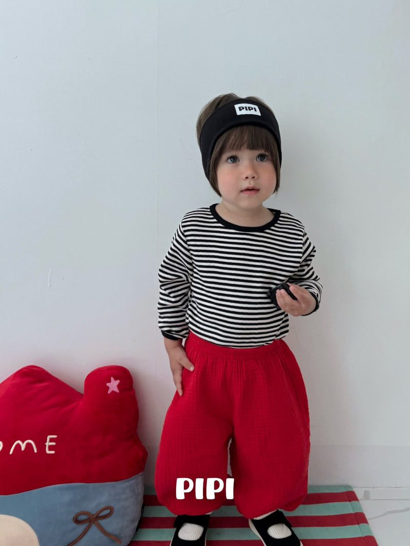 Little Foxx – Striped Binding Tee