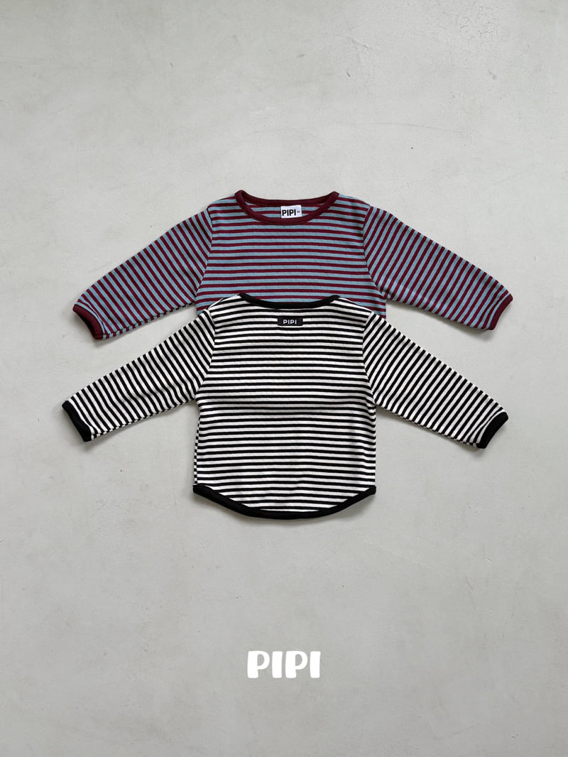 Little Foxx – Striped Binding Tee