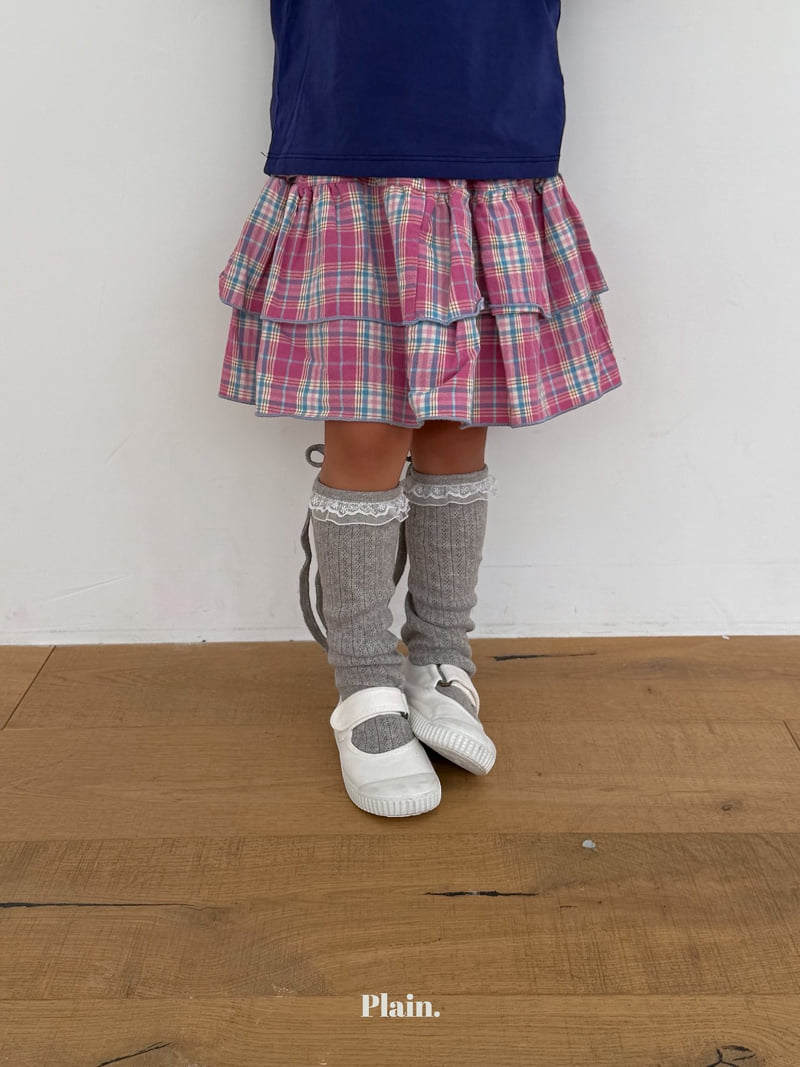 Little Foxx – Check Cancan Skirt