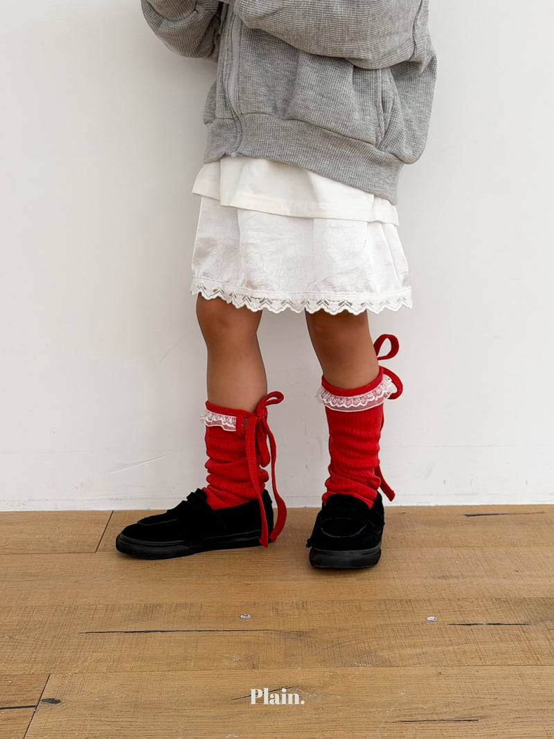 Little Foxx – Plain Lace Socks