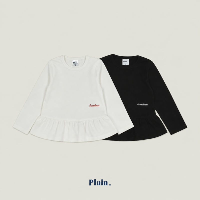 Little Foxx – Plain Frill Tee