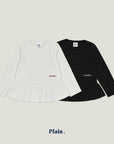 Little Foxx – Plain Frill Tee