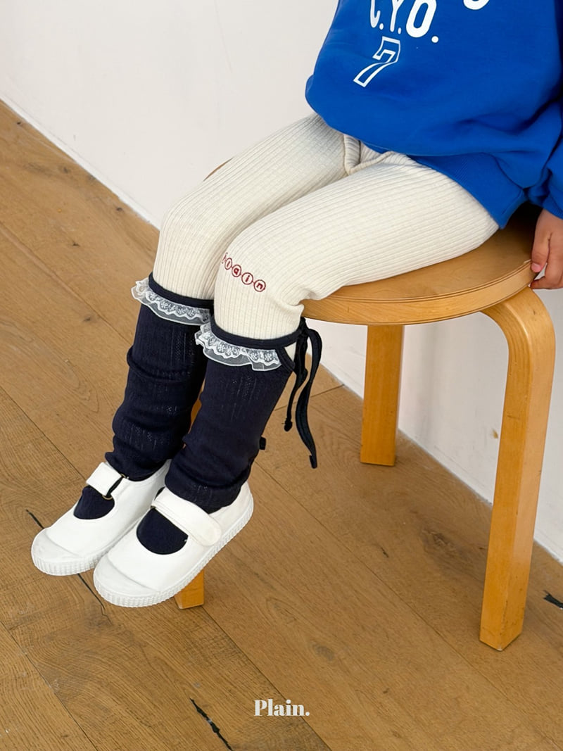 Little Foxx – Plain Lace Socks