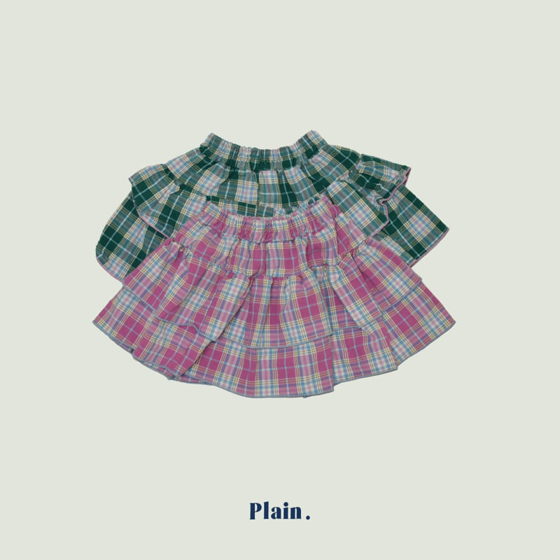 Little Foxx – Check Cancan Skirt