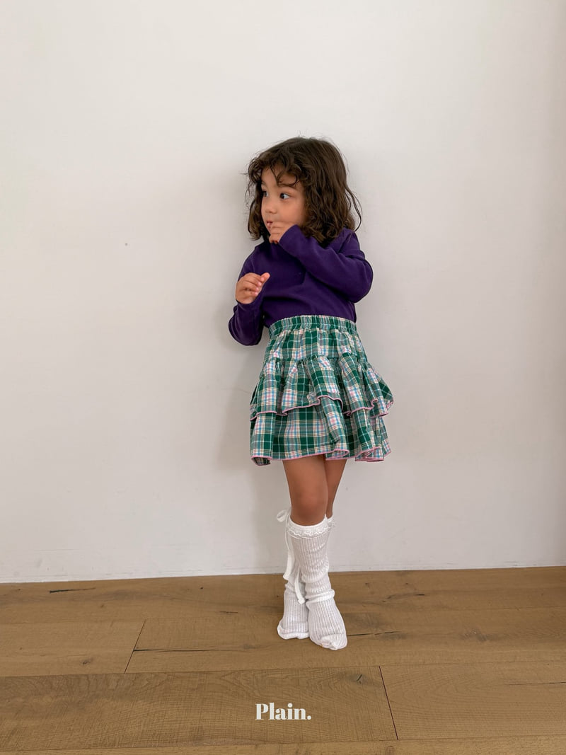 Little Foxx – Check Cancan Skirt