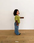 Little Foxx – Jacquard Denim Pants